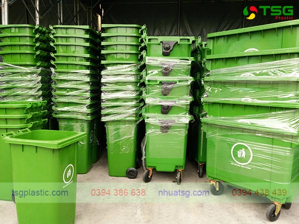 Nên chọn mua thùng rác công nghiệp HDPE nào là tốt nhất