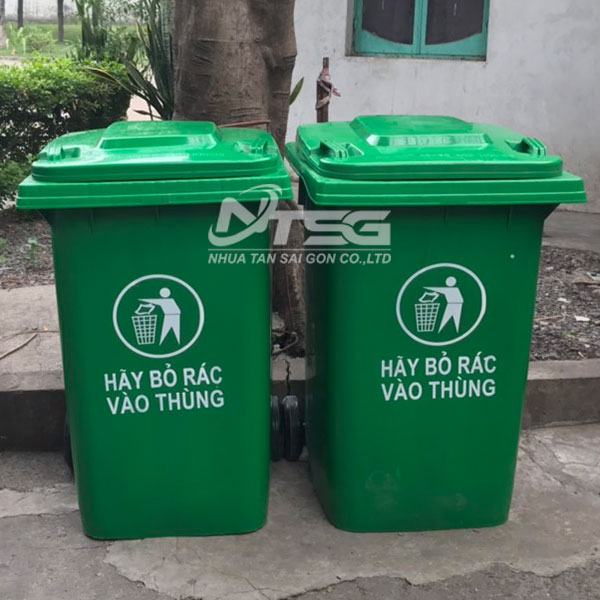 Thùng rác 360 lít Nhựa Tân Sài Gòn