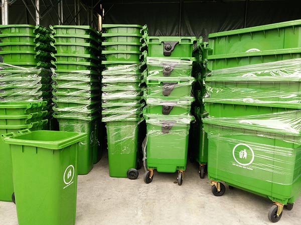 Thùng rác nhựa HDPE tại Quận 10