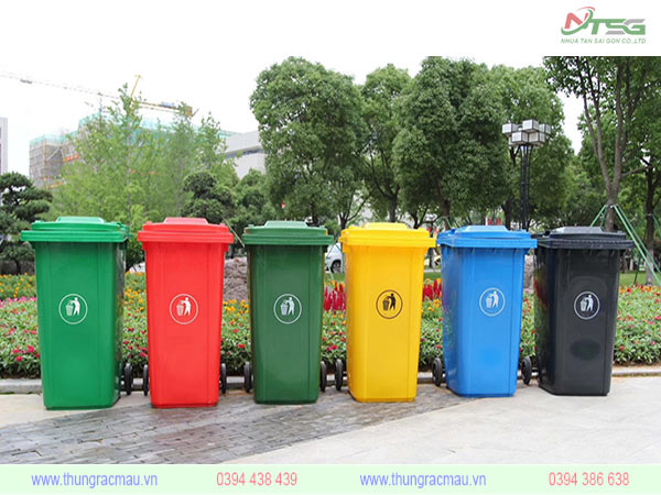 Thùng rác màu tại Thành Phố Hồ Chí Minh