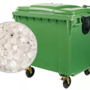 Nắp thùng rác 660L nhựa HDPE
