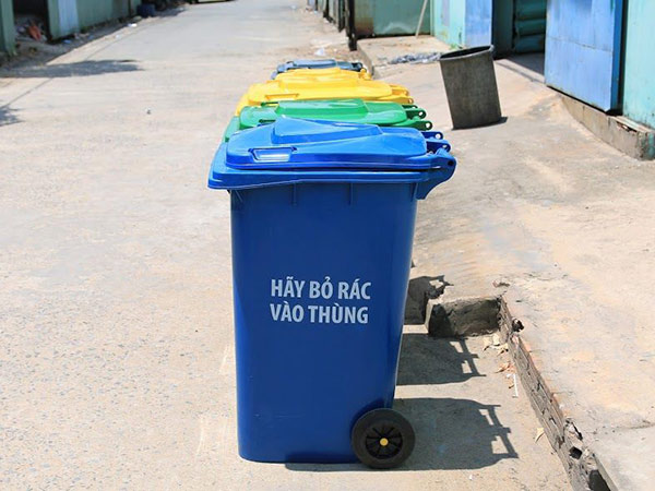 Thùng rác nhựa Huyện Bình Chánh