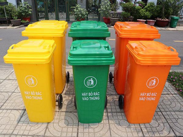 Thùng rác nhựa Huyện Nhà Bè
