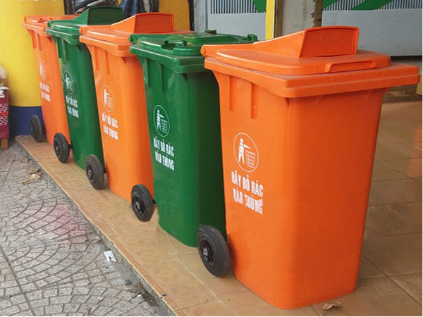 Thùng rác nhựa tại Kiên Giang