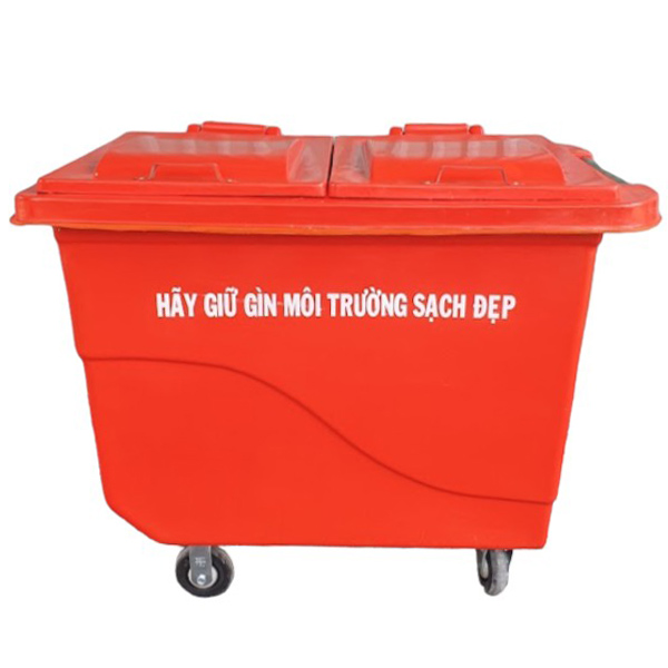 Thùng rác nhựa Composite 480L